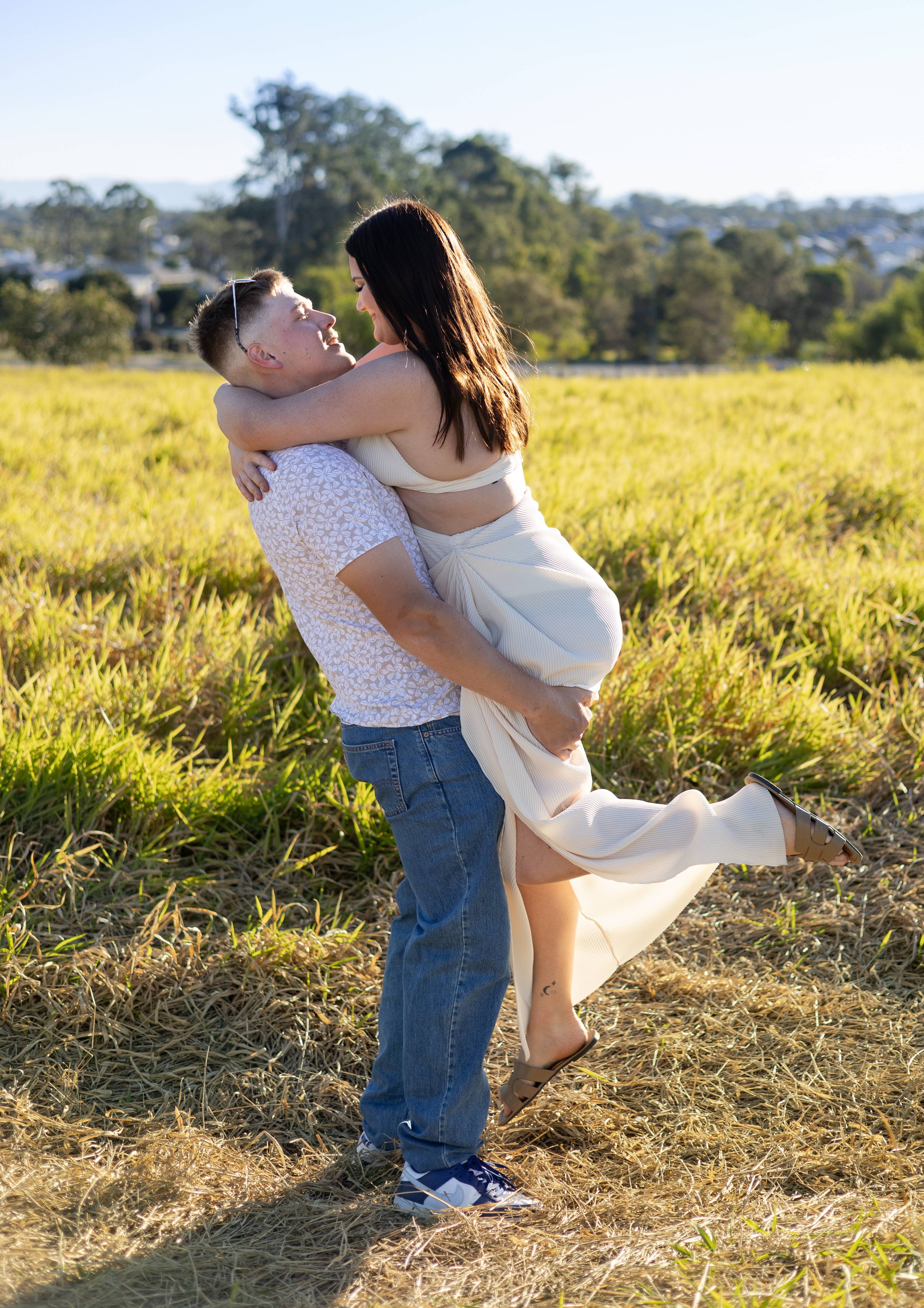 Couples photography session example